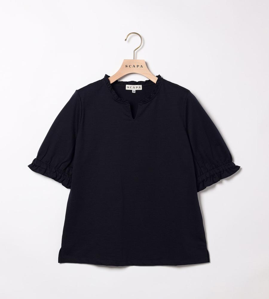 コットンリネン半袖カットソー｜カットソー｜SCAPA(スキャパ)｜ルック