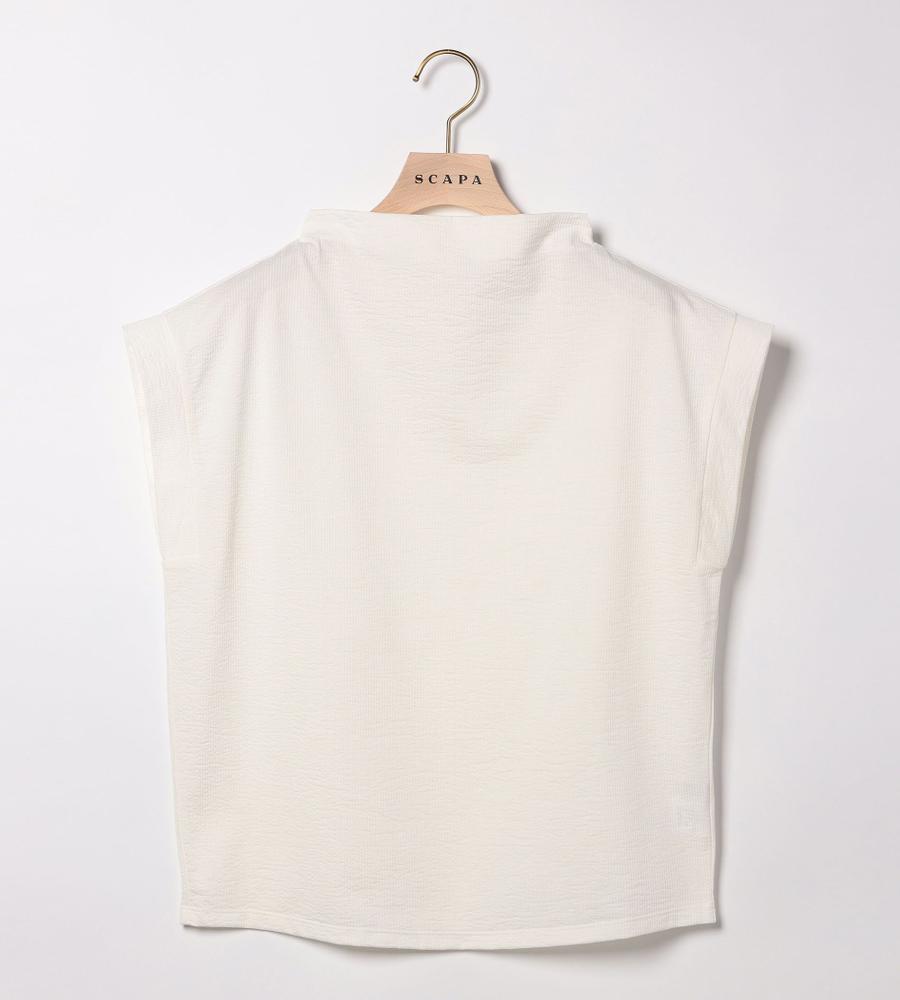 SCAPA / スキャパ コットンリネンハイネックカットソー コットンリネンハイネックカットソー｜カットソー｜SCAPA