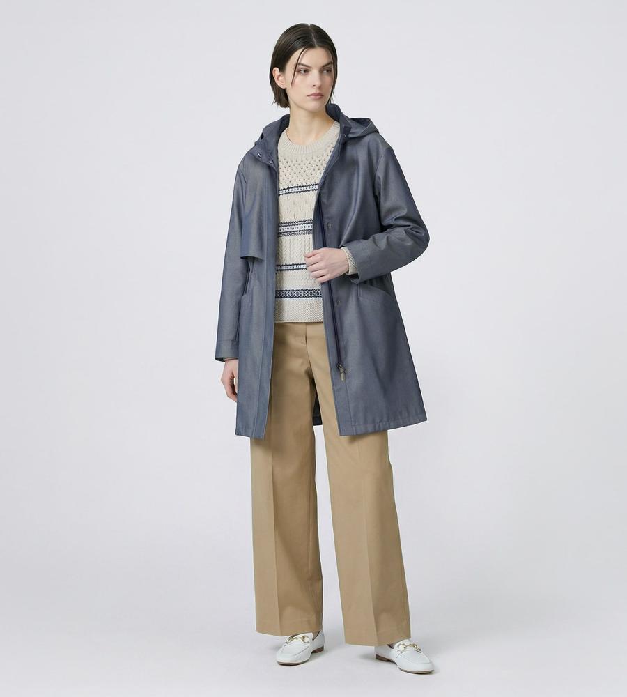 返品交換送料無料対象/先行受注】サイロシャンブレーコート＜2月初旬お