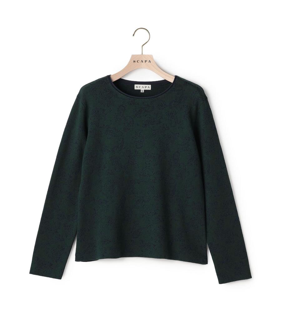 定価6,5万＊タグ付未使用 スキャパ ウールシルクスタンドカラーコート 38 定価6,5万＊タグ付未使用 スキャパ ウールシルクスタンドカラーコート