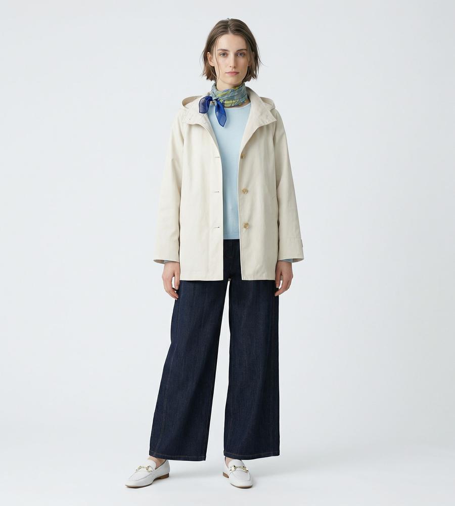 コットンタッサーコート｜コート｜SCAPA(スキャパ)｜ルック公式