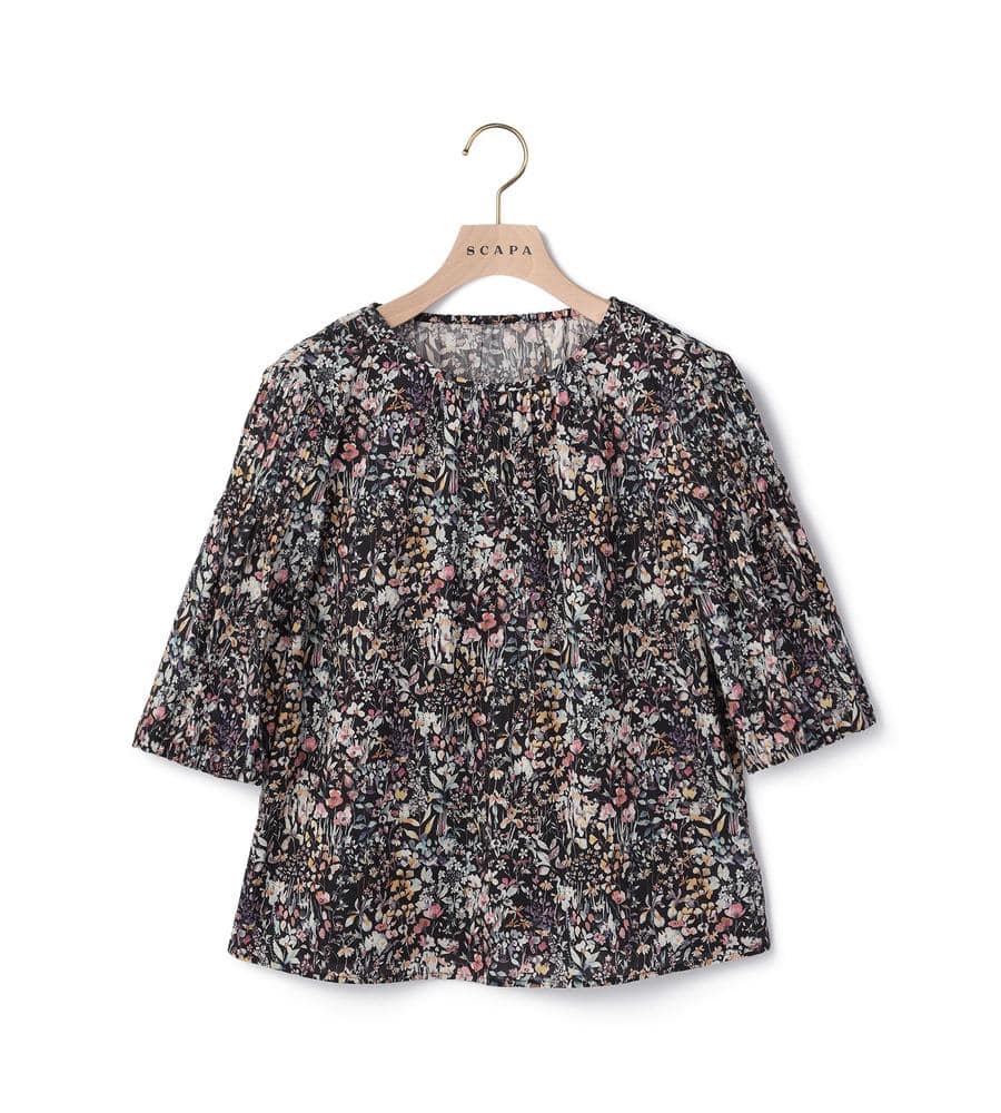 67リバティ カペル使用ブラウス　ハンドメイド Liberty*Capel*ブラウス | nh fleur〜リバティプリント大好き