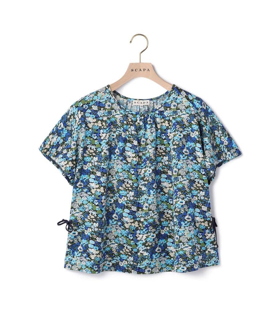 SCAPA】Liberty Printフローラカットソー｜カットソー｜SCAPA(スキャパ 