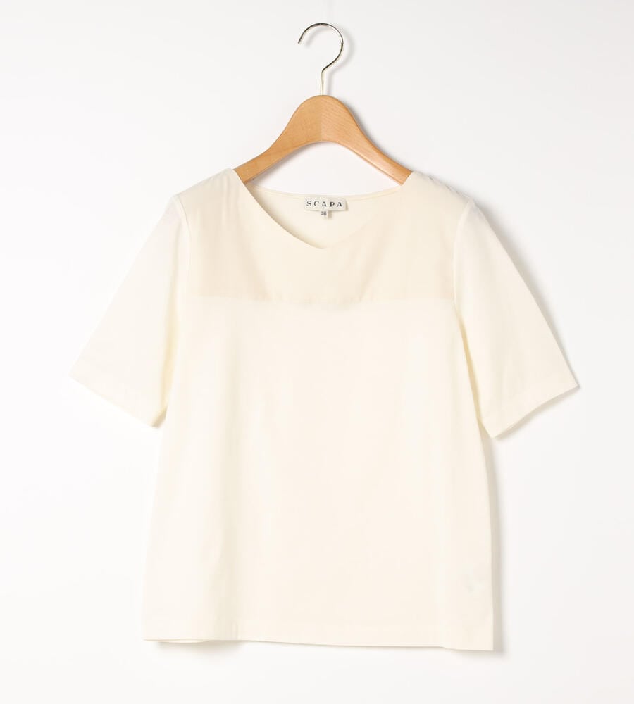 SCAPA Lサイズ / スキャパエルサイズ シルケットテンジク長袖カットソー シルケットテンジクカットソー｜カットソー｜SCAPA Lサイズ