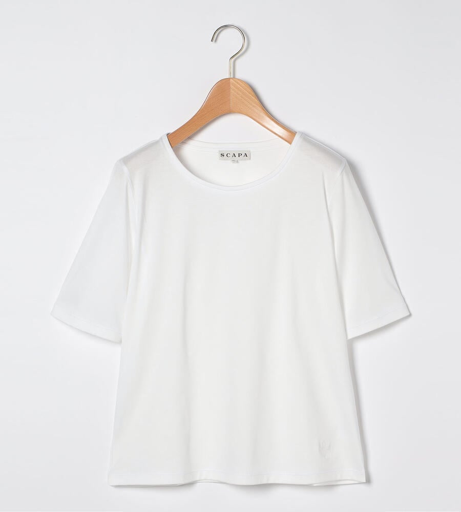 SCAPA / スキャパ クールスムースカットソー シルキースムースカットソー｜カットソー｜SCAPA(スキャパ