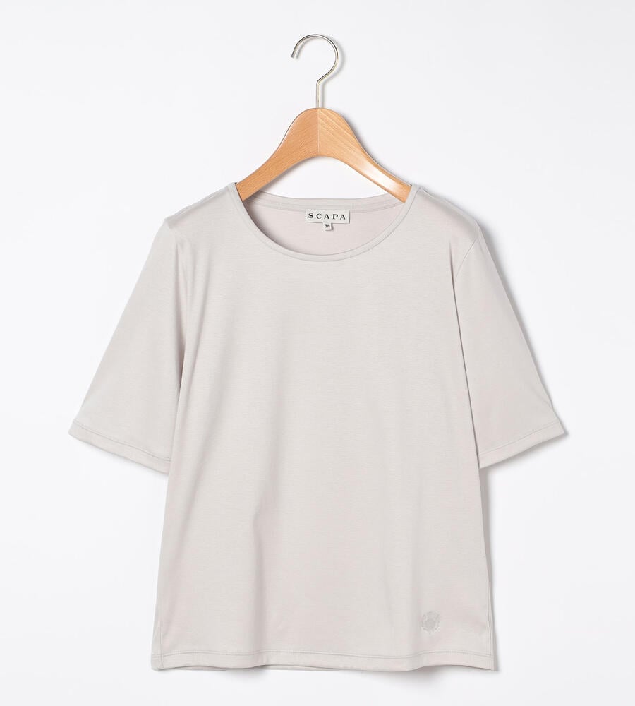クリアスムースカットソー｜カットソー｜SCAPA Lサイズ(スキャパ