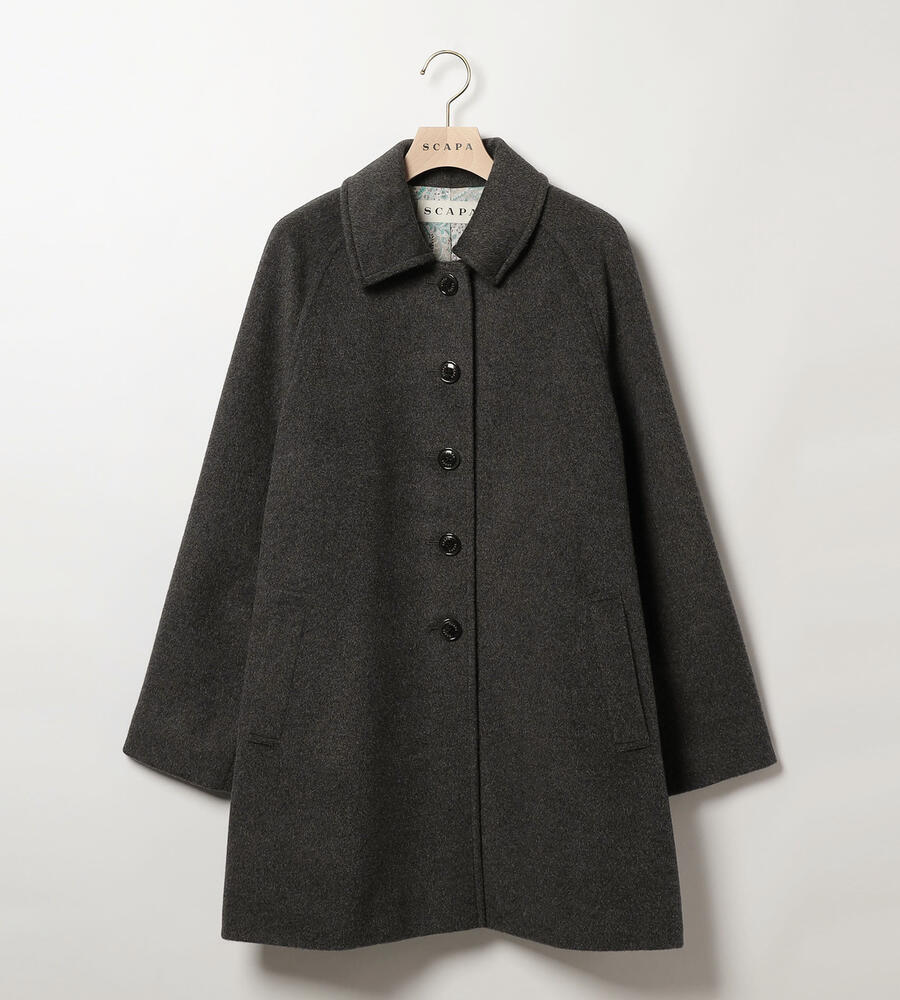 アンゴラビーバーステンカラーコート｜コート｜SCAPA Lサイズ(スキャパエルサイズ)｜ルック公式ファッションブランド通販サイト |  LOOK@E-SHOP