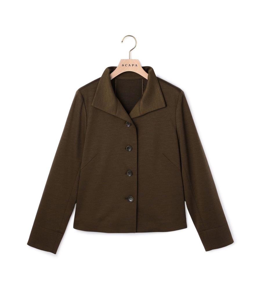 ウールジャージジャケット｜ジャケット・ブルゾン｜SCAPA Lサイズ
