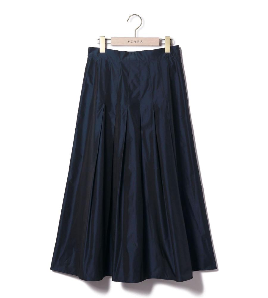 シャンブレータフタスカート｜手洗い可｜SCAPA Lサイズ(スキャパエル