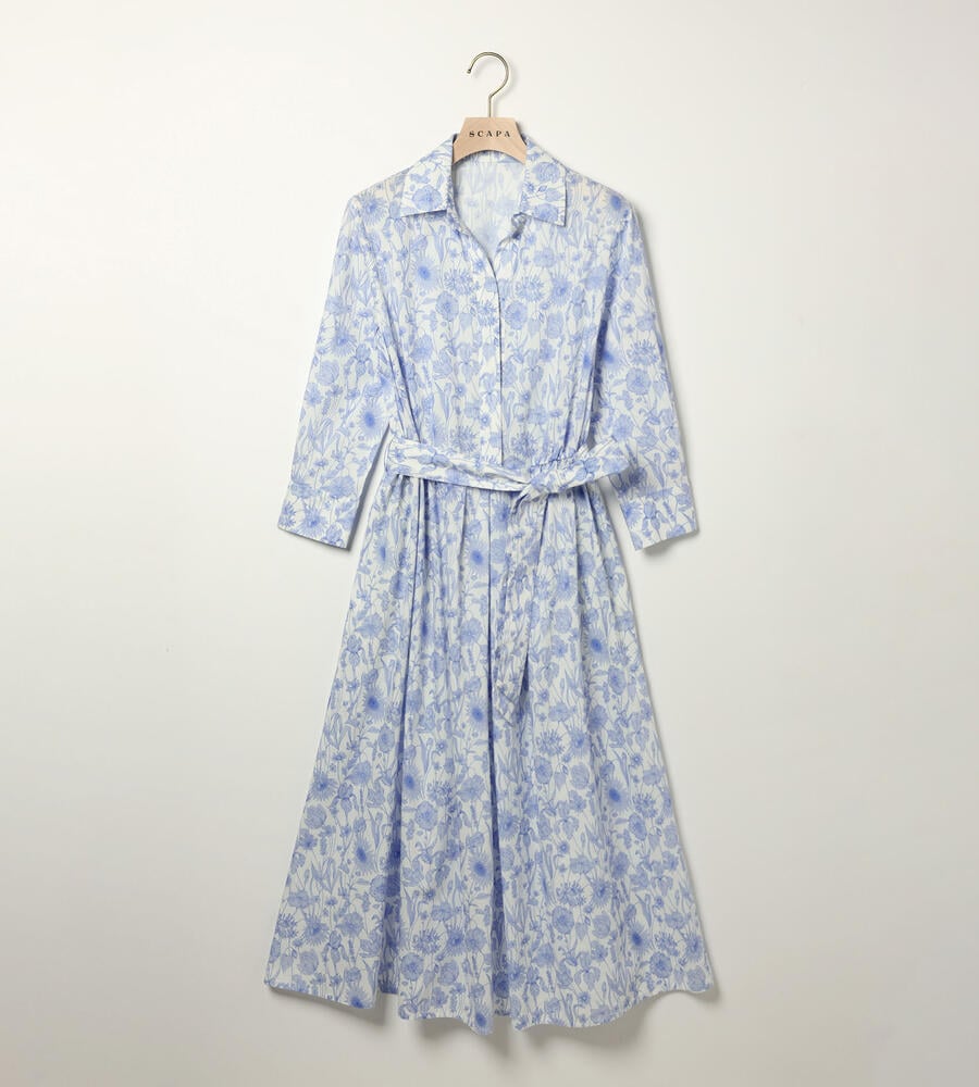 SCAPA スキャパ　フォーマル　ワンピース　花柄　半袖 2025 Spring & Summer | SCAPA