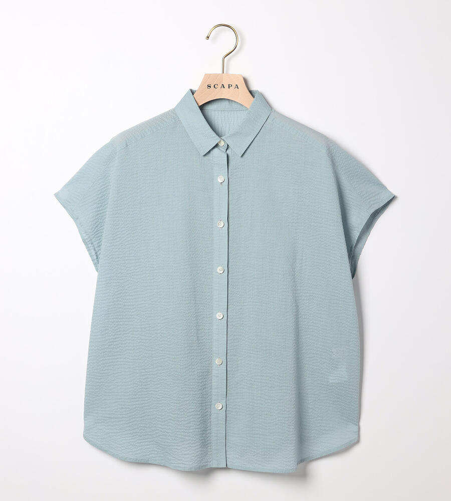SCAPA　スキャパ　ブラウス　チュニック　リバティ　コットン SCAPA スキャパ チュニック ブラウス リバティ - メルカリ