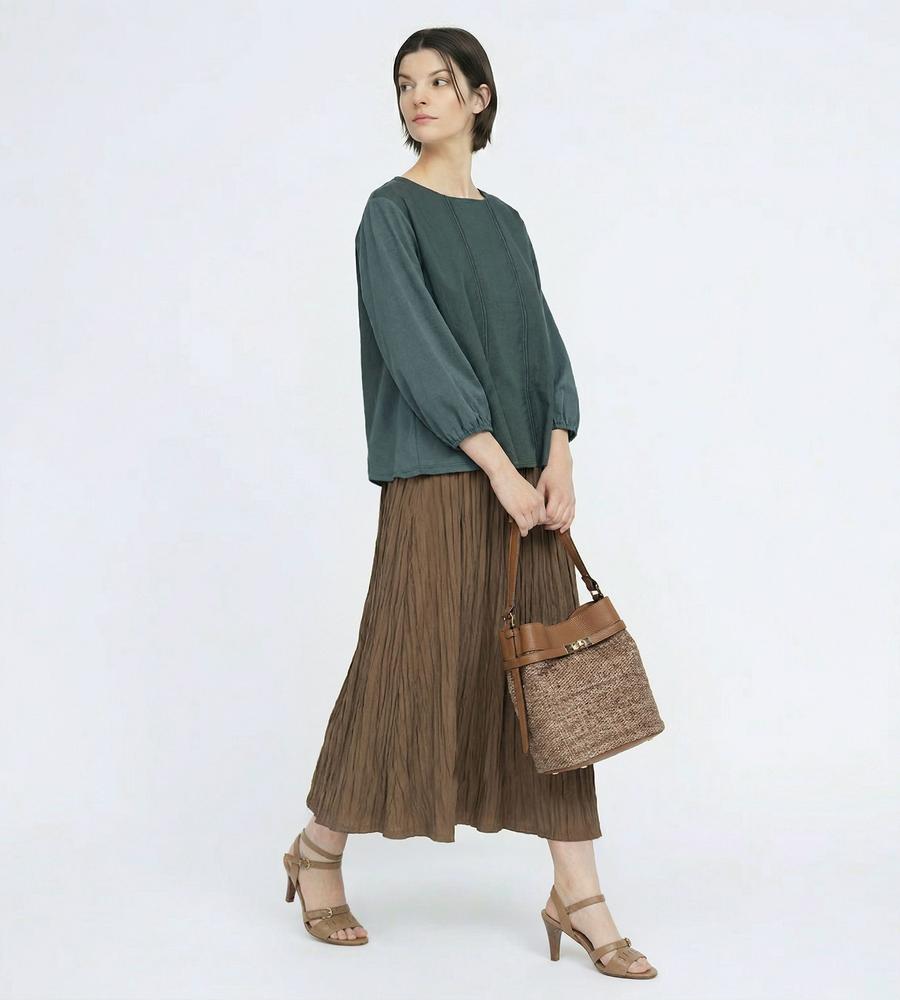SCAPA Lサイズ】ドレープテンジクカットソー｜カットソー｜SCAPA L 