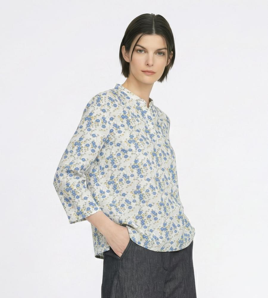 Liberty Print ギルドジャージ衿付きカットソー｜カットソー｜SCAPA L