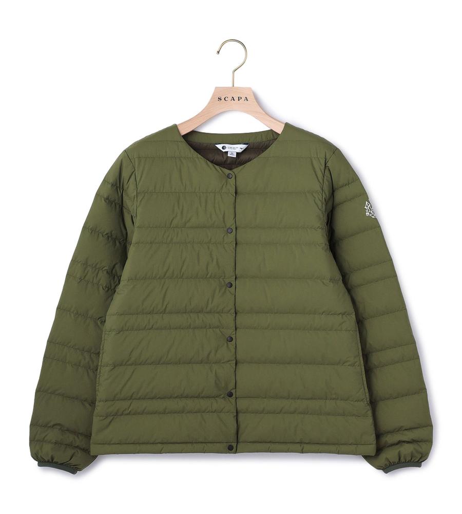 SCAPA｜MIZUNO》コンパクトライトウェイトダウン｜ジャケット