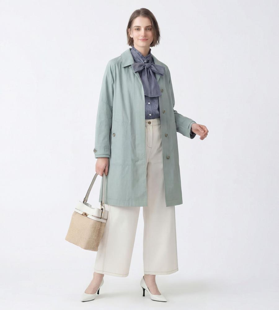 SCAPA｜MIZUNO》パラシュートコート｜コート｜SCAPA(スキャパ)｜ルック