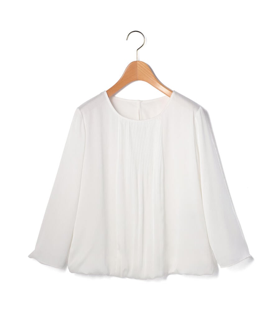 キース（KEITH）/サテンドットヨウリュウブラウス サテンドットヨウリュウブラウス｜ブラウス・シャツ｜KEITH(キース