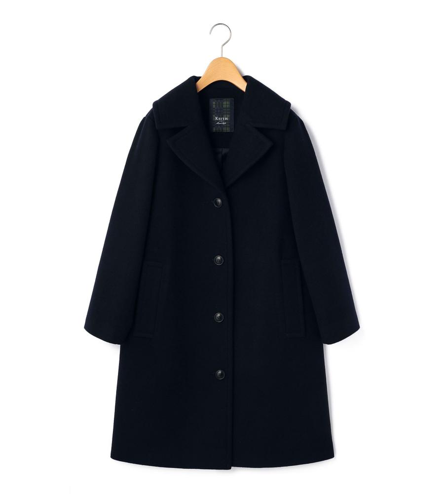 返品交換送料無料対象/先行受注】ペコラムメルトンコート＜11月