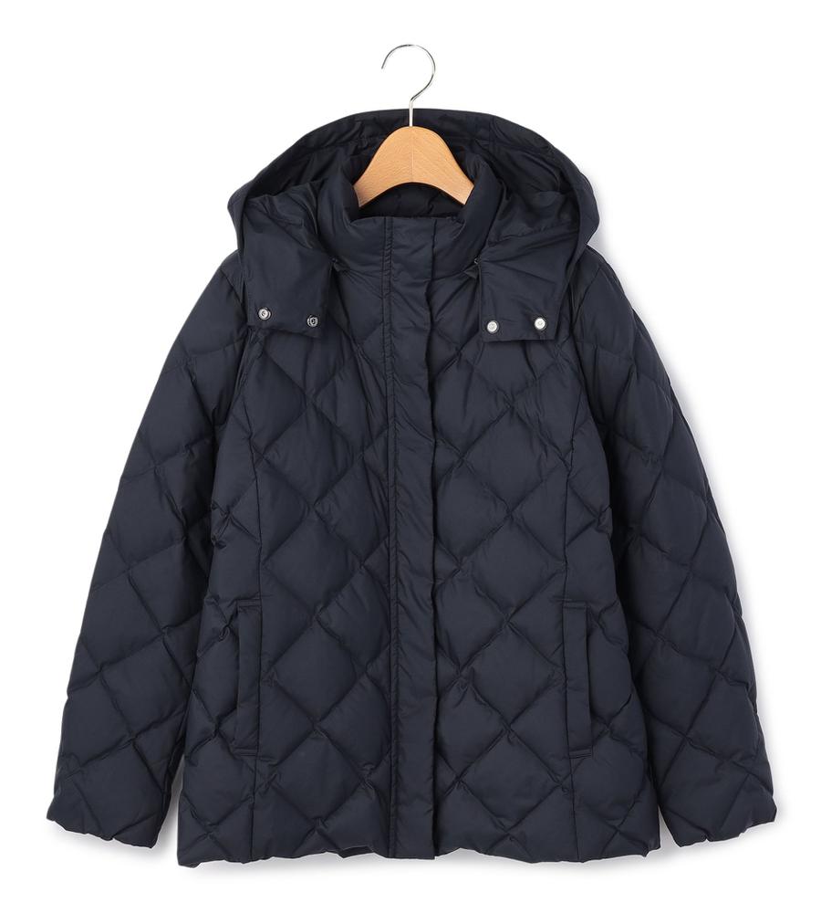 【KEITH 】フード付きコート ベージュ KEITH 】フード付きコート ベージュ カシミヤ混フード付きコート