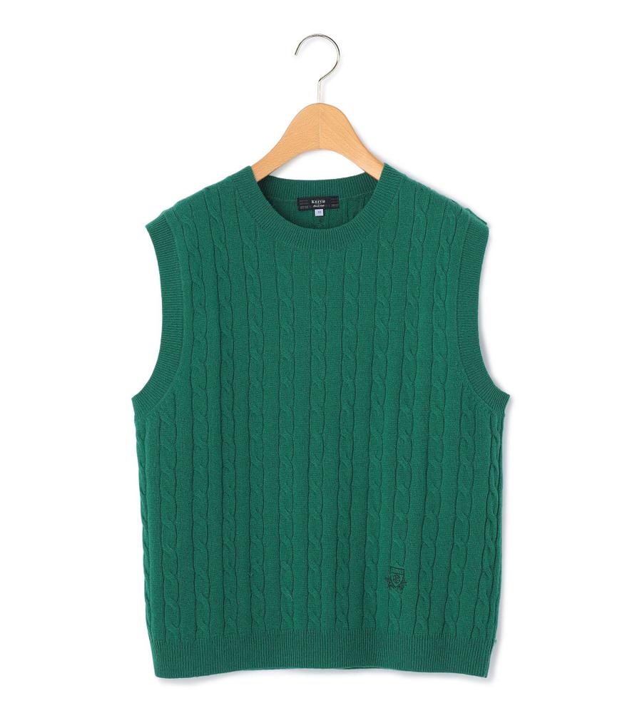 シェファードニットベスト｜ニット｜KEITH(キース)｜ルック公式