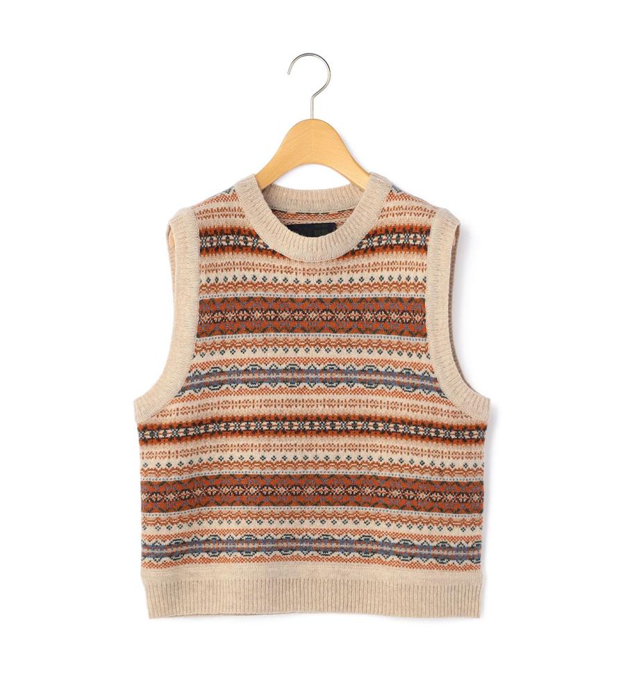 フェアアイルニットベスト｜ニット｜KEITH(キース)｜ルック公式