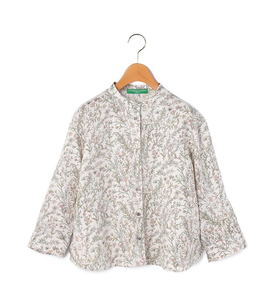 【Lサイズ】Butterfly Meadow Liberty Print Blouse Butterfly Meadow Liberty Print Blouse｜ブラウス・シャツ