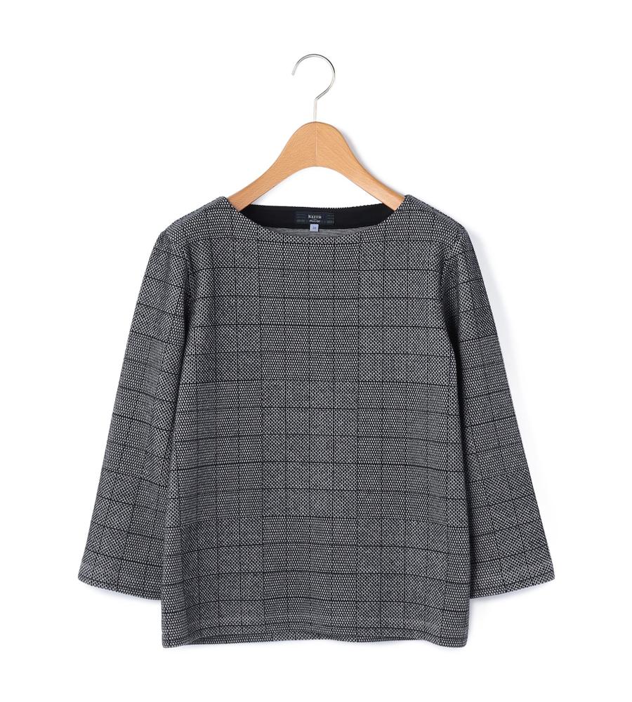 ジャカードジャージーカットソーボートネック｜カットソー｜KEITH