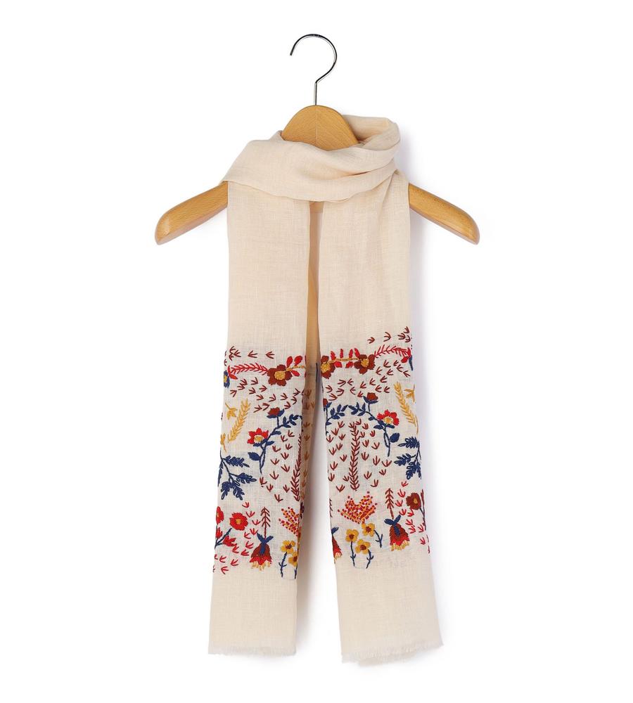 エンブロイダリーストール｜ストール｜KEITH(キース)｜ルック公式