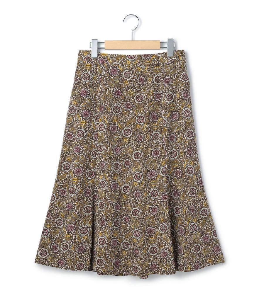 KEITH スカート　新品 返品交換送料無料対象/先行受注】ウッドカットフラワースカート＜3月