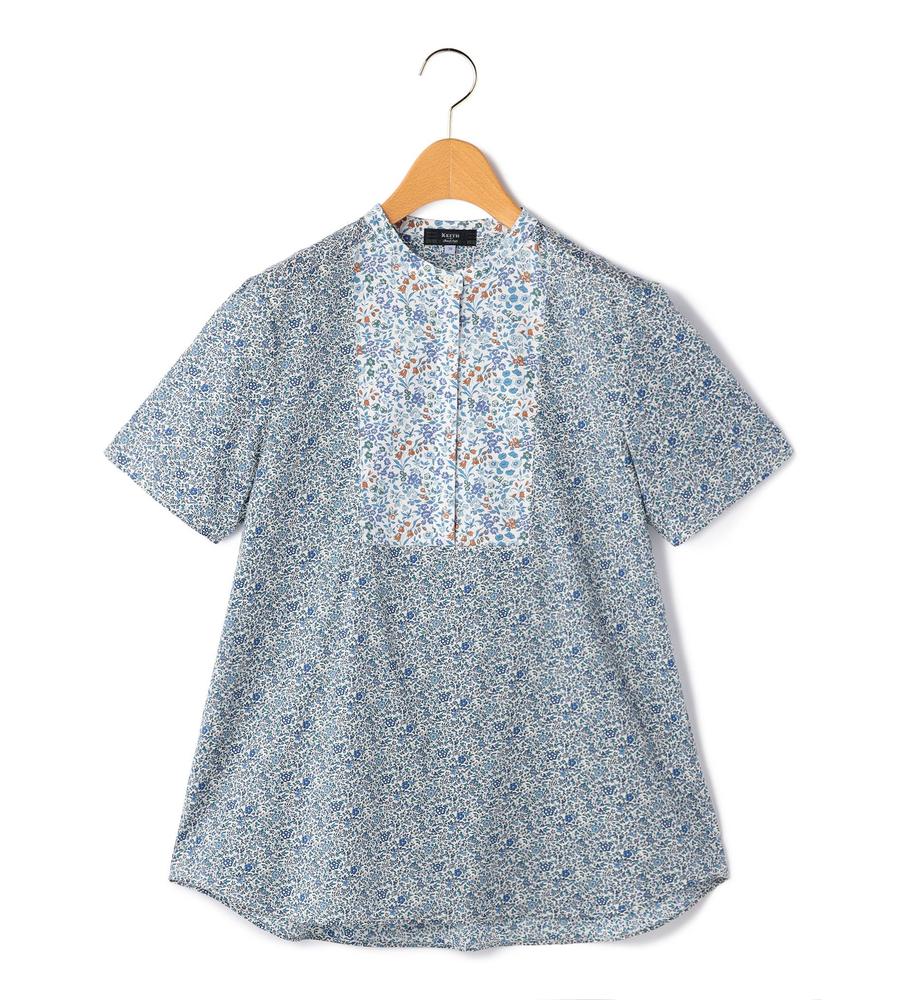 KEITH キース　Liberty Print Mamieスタンドカラーブラウス Liberty Print Kate and Millieブラウス