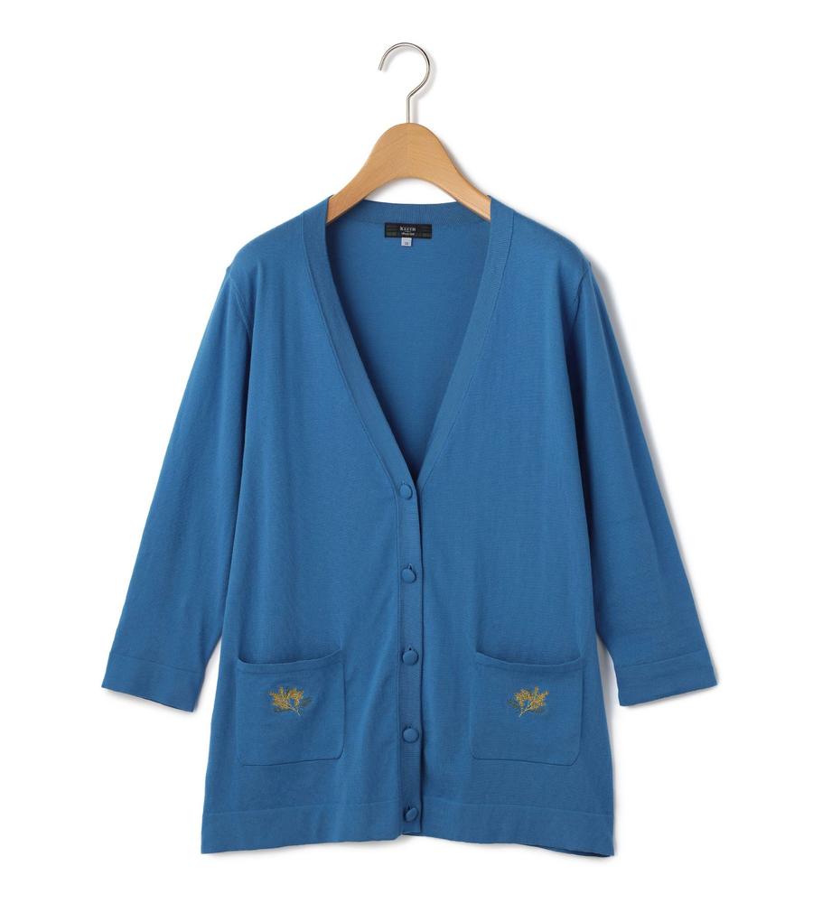 Mimosa Motifニットカーディガン｜ニット｜KEITH(キース
