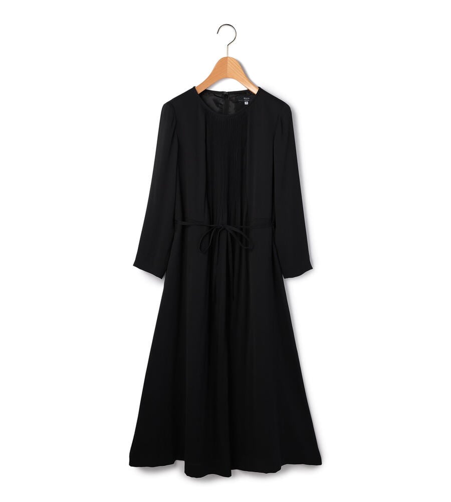 Lサイズ】サテンジョーゼットワンピース｜ドレス｜KEITH Lサイズ