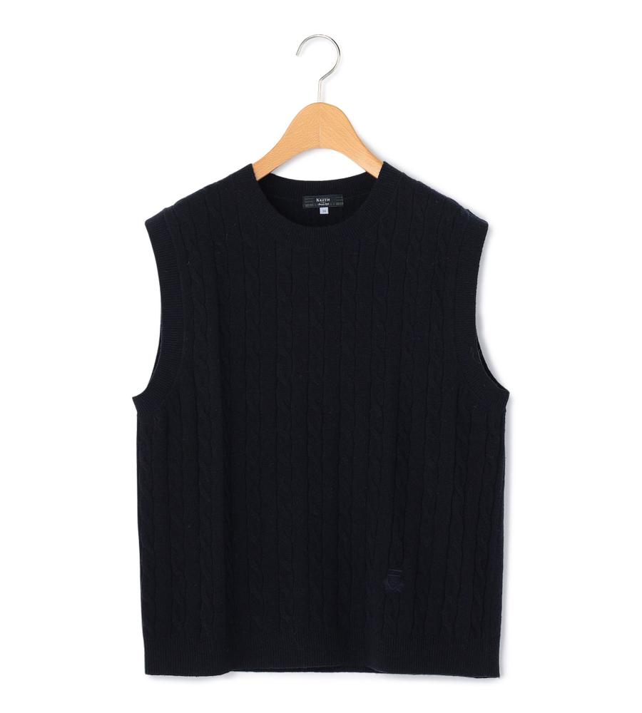 atlast&co.アトラスト　ニットベスト　42サイズ　美品 atlast&co.アトラスト ニットベスト 42サイズ 美品 Size【40