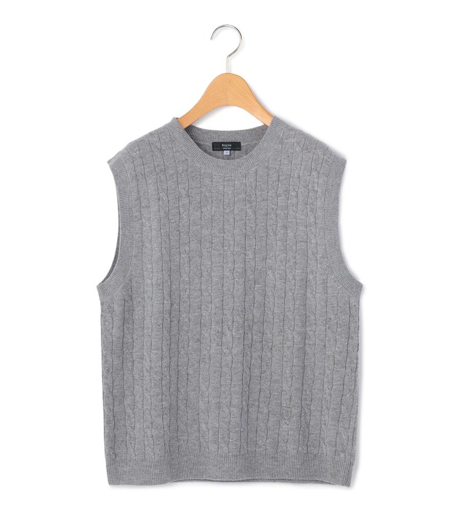 Lサイズ】シェファードニットベスト｜ニット｜KEITH Lサイズ(キース