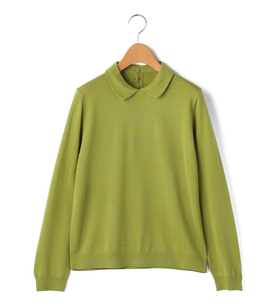 Lサイズ】ウールブレンド襟付きニット｜ニット｜KEITH Lサイズ(キース
