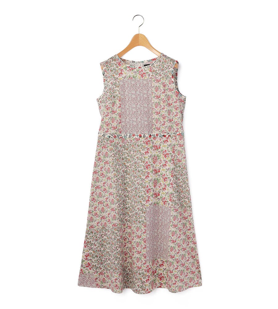 Lサイズ】Anniversary Patchwork Liberty Print Dress｜ドレス