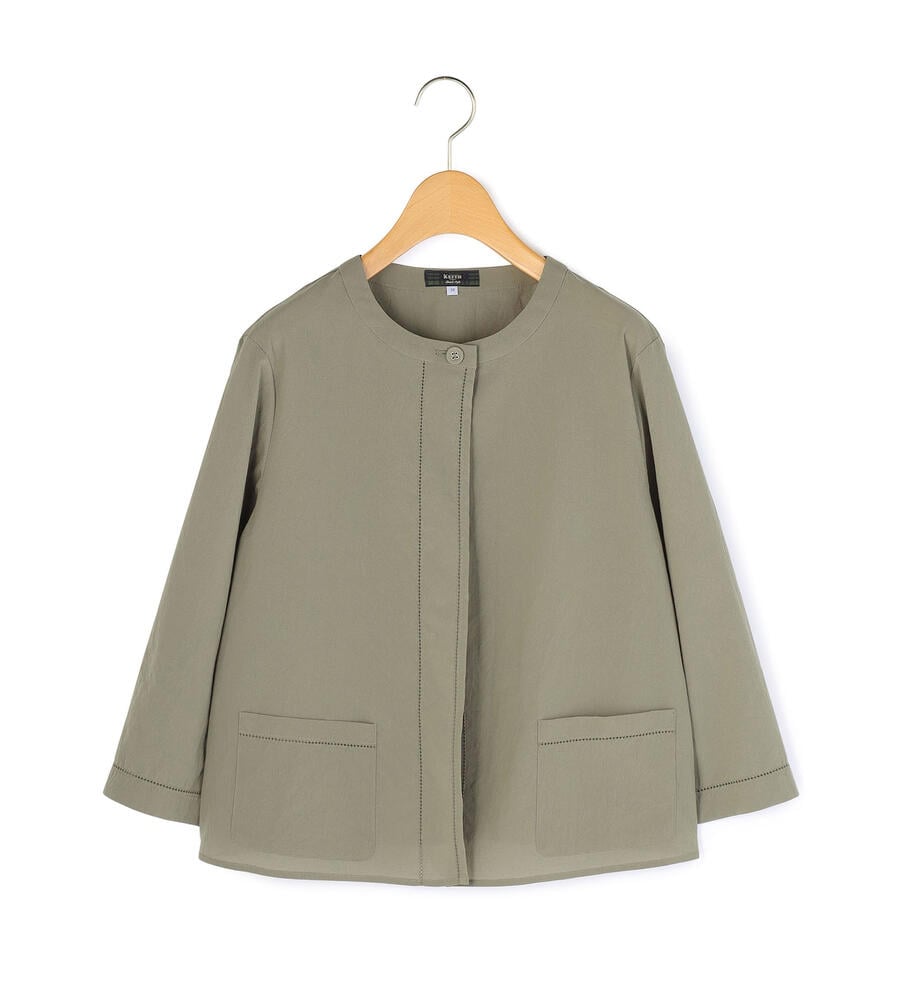 【極美品】kolor　ジャケット　ウール×メッシュ　薄手　春夏　サイズS リアルスタイル REAL STYLE ジャケット レディース ライト