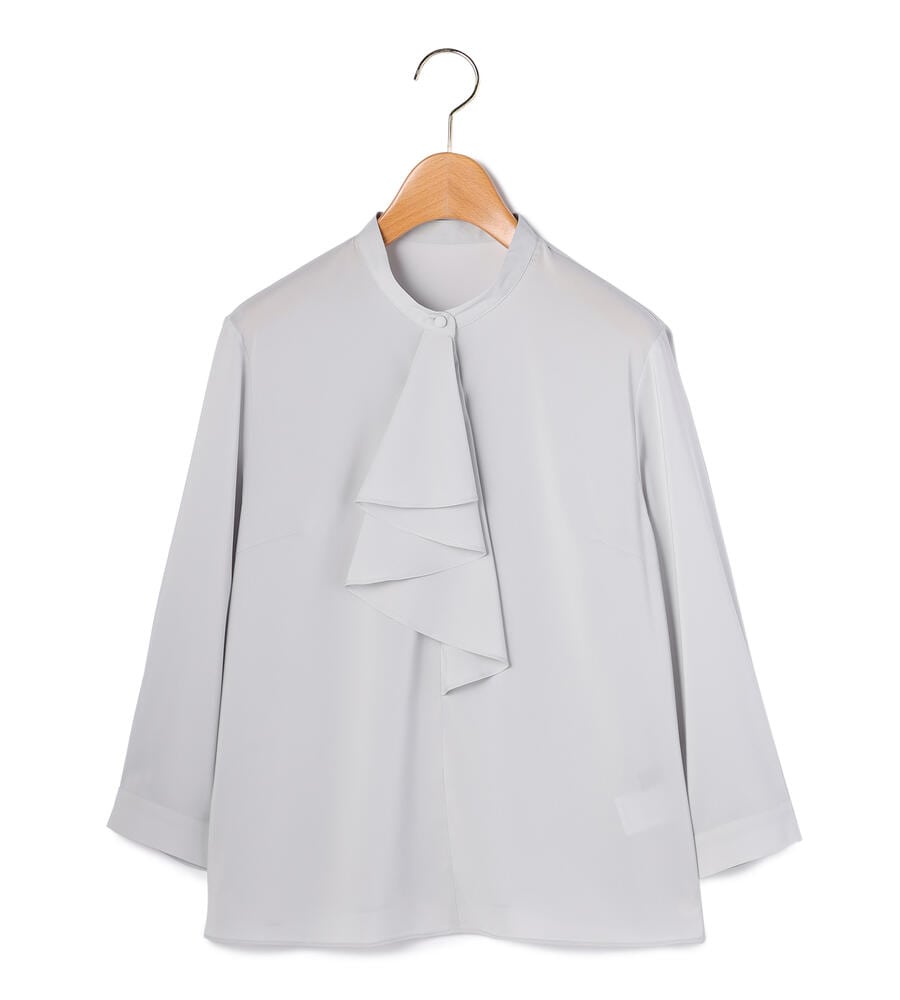 KEITH Lサイズ / キースエルサイズ 【Lサイズ】ストレッチシフォンブラウス Lサイズ】ストレッチシフォンブラウス｜ブラウス・シャツ｜KEITH