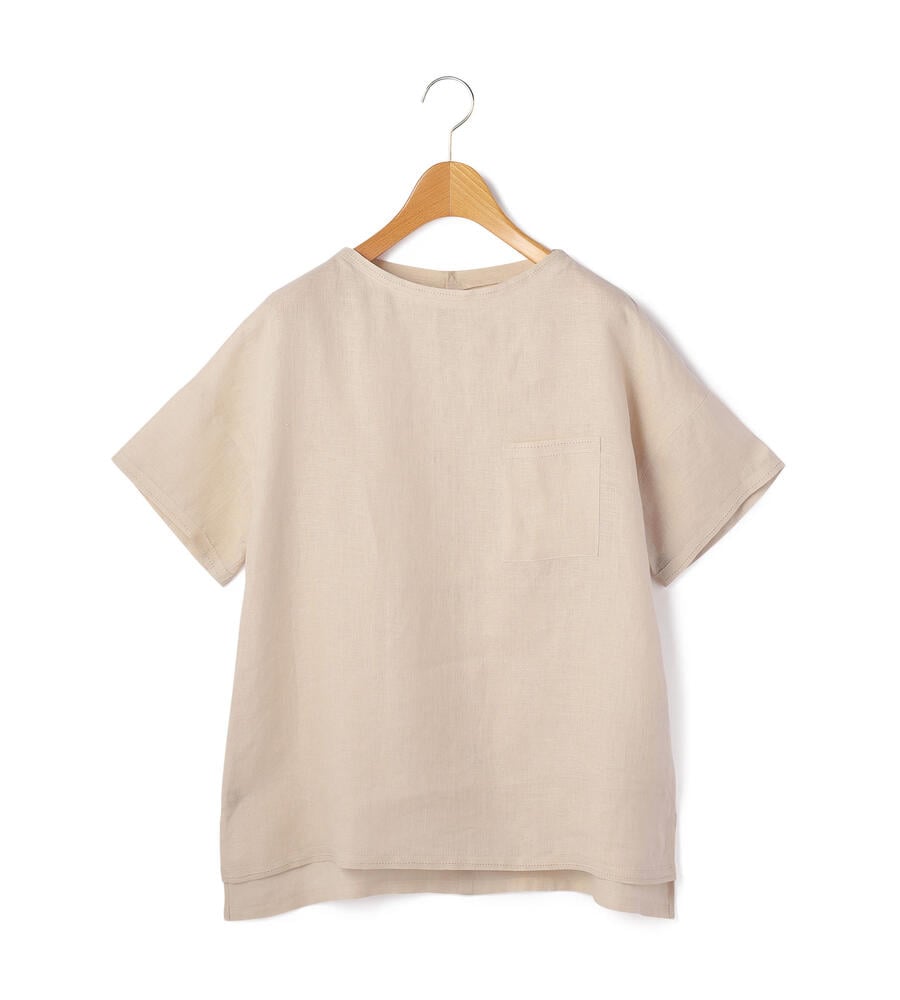 KEITH Lサイズ / キースエルサイズ 【Lサイズ】60/-リネンプルオーバーブラウス Lサイズ】60/-リネンプルオーバーブラウス｜ブラウス・シャツ