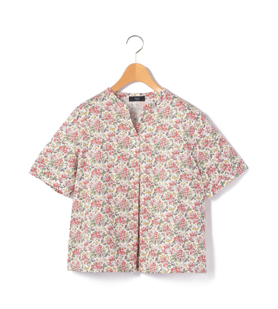 KEITH Lサイズ / キースエルサイズ 【Lサイズ】Canina Liberty Print Cut&Sewn スタンドカラー Lサイズ】Canina Liberty Print Cut&Sewn スタンドカラー