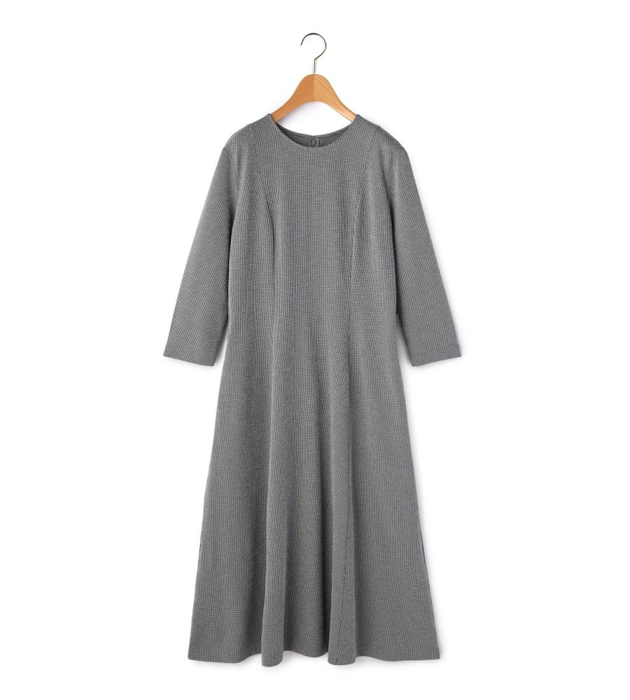 チャコットシルバーワンピース2178 velour combi dress | チャコット